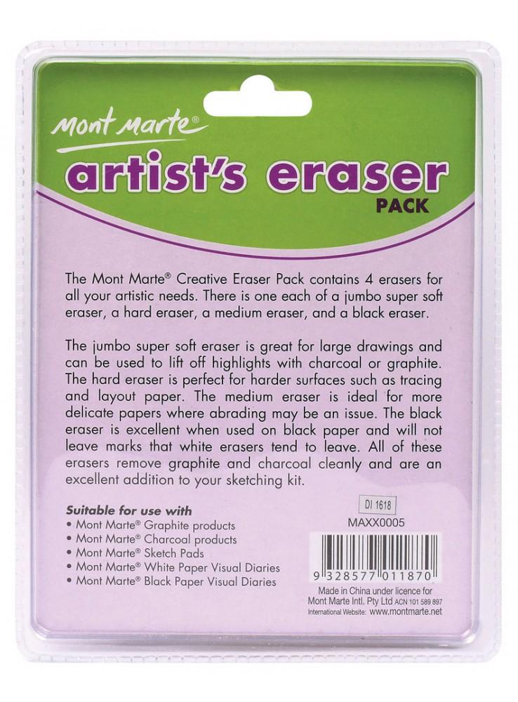Artist's Eraser Pack (4pc) – Harepin Creative